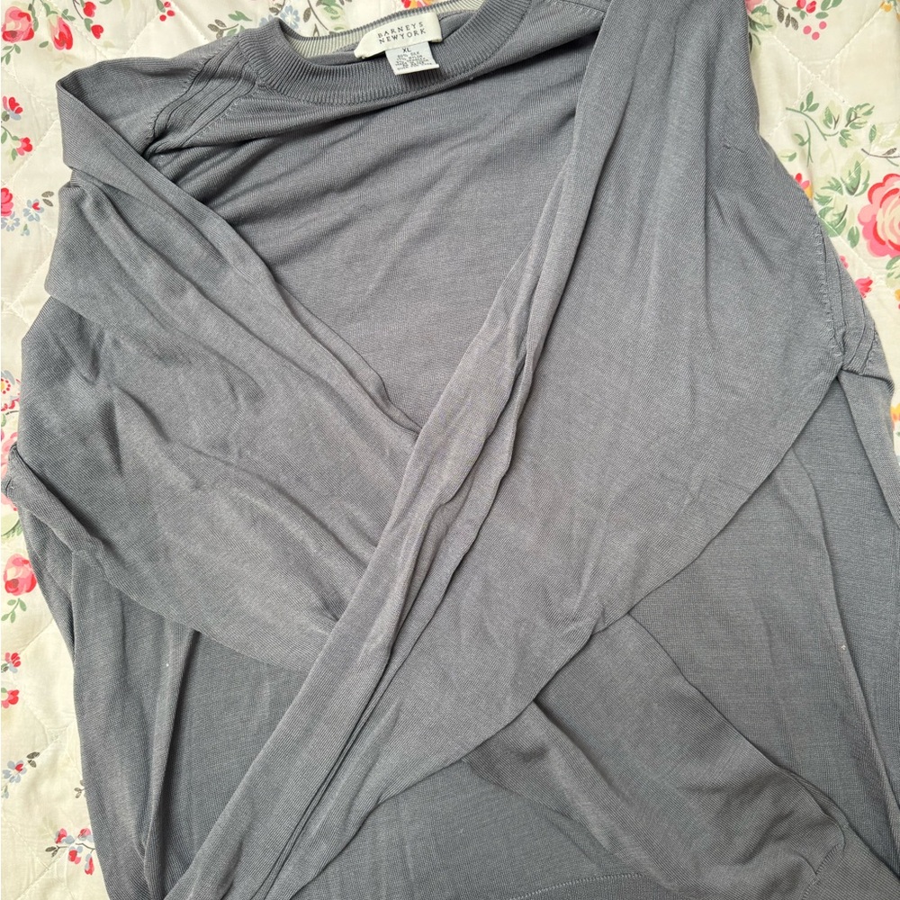 Barney’s New York Men's Gray Shirt - Size XL